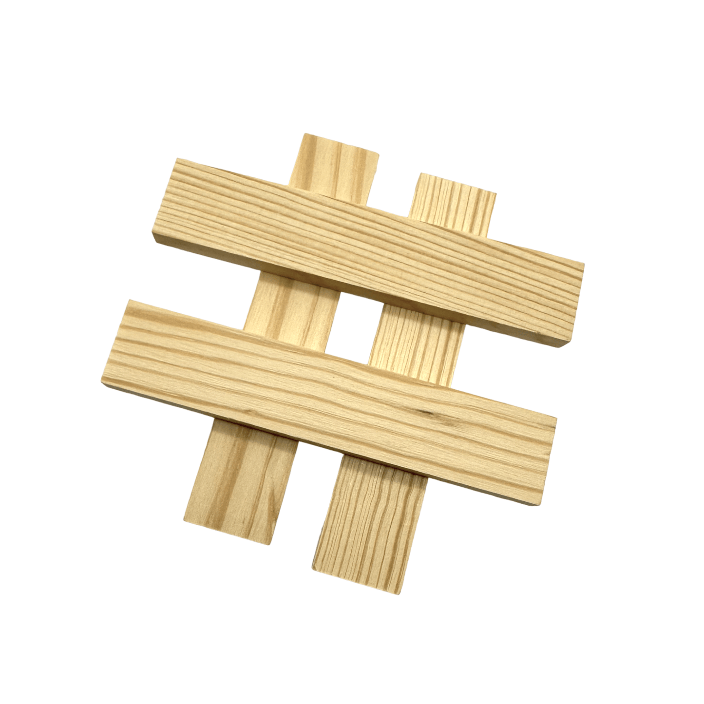 120 Pcs Natural Wooden Building Planks Set - The Nurturing Nook