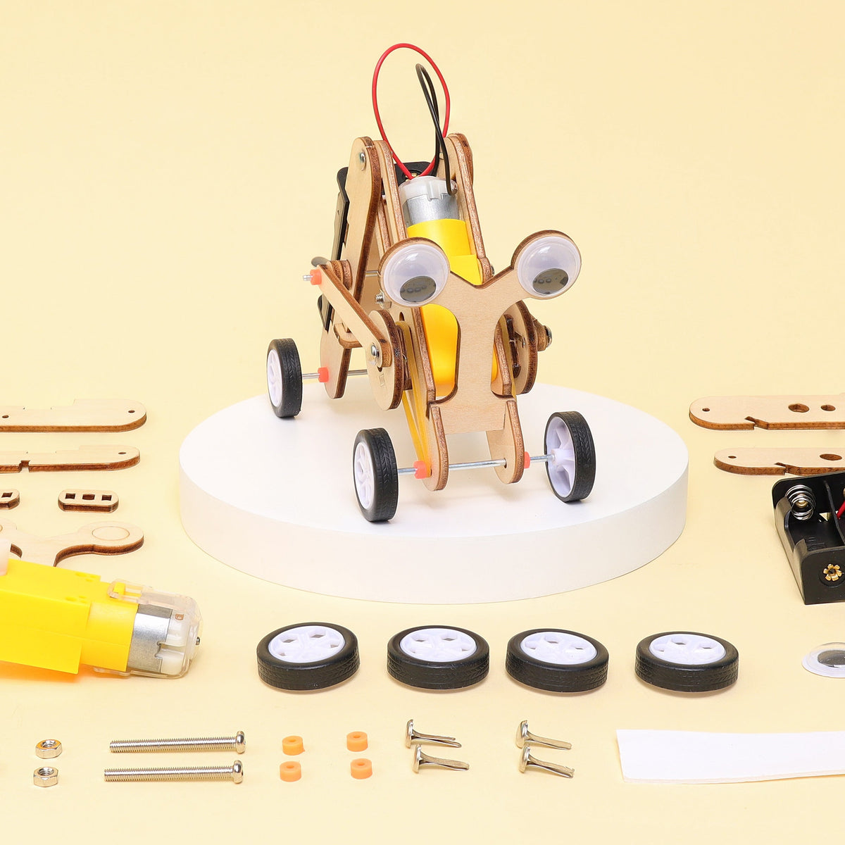 Crawling Bug Robot STEM Kit – Build & Learn Robotics