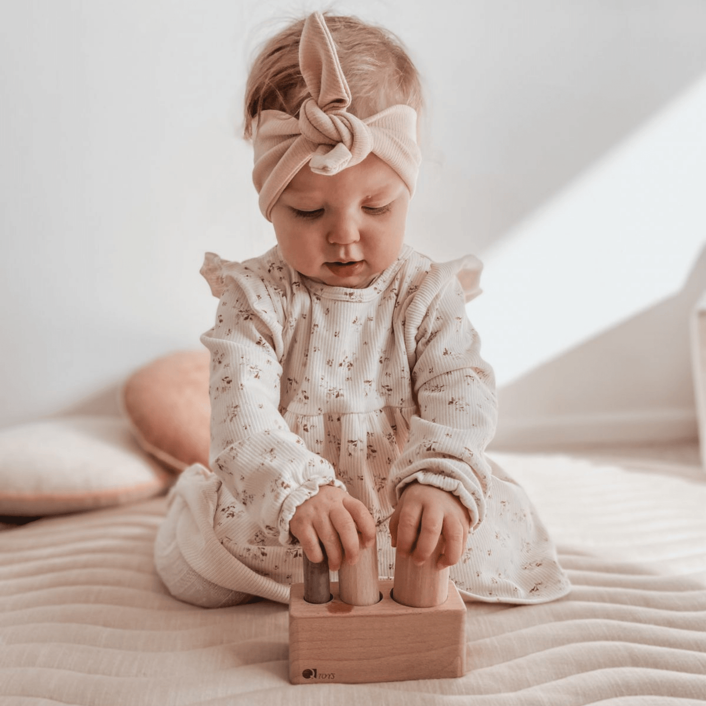 3 Peg Block - The Nurturing Nook