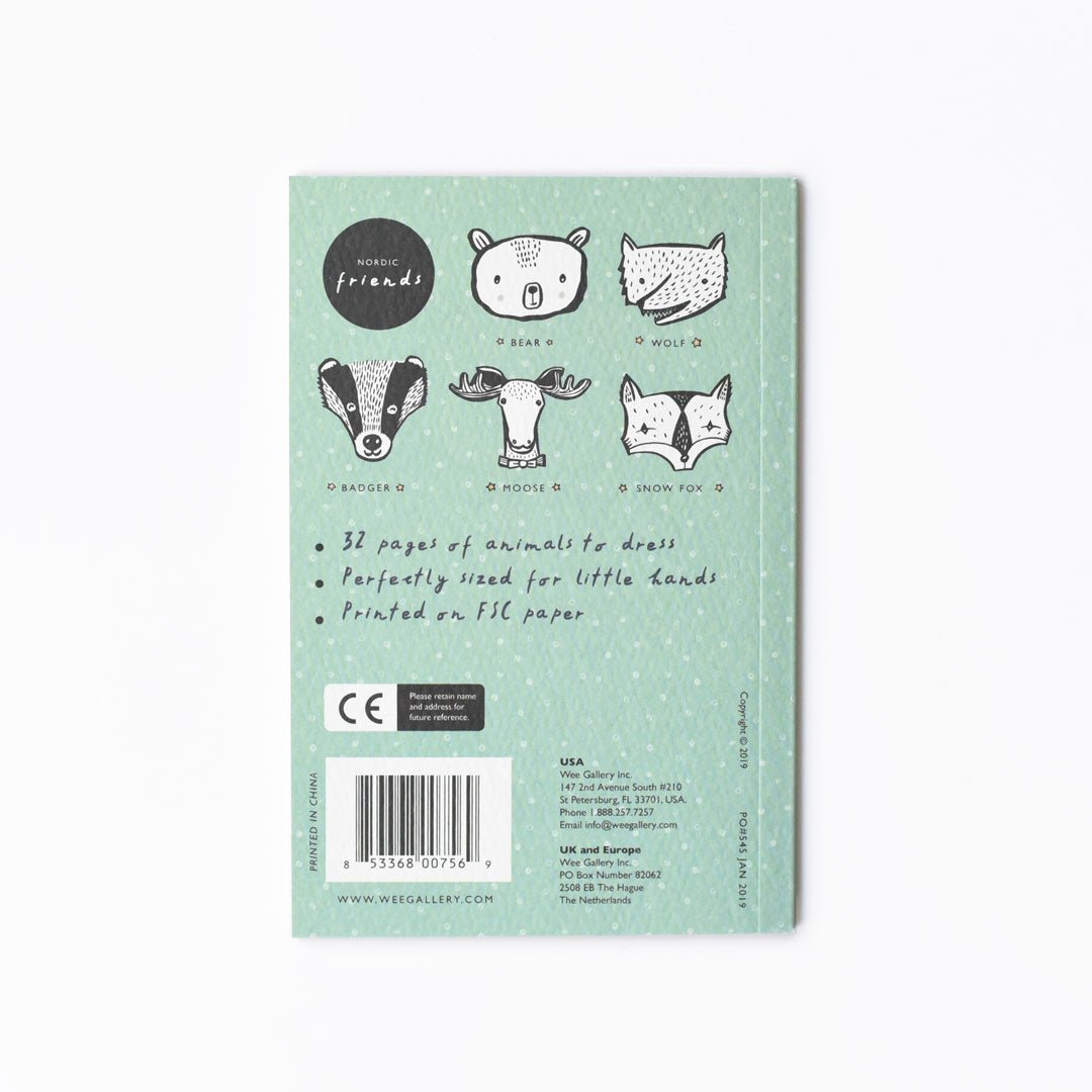 32 Ways to Dress Nordic Animals - Activity Book - The Nurturing Nook