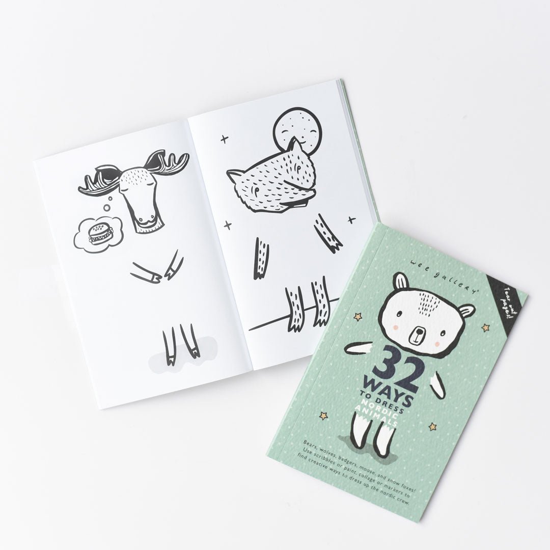 32 Ways to Dress Nordic Animals - Activity Book - The Nurturing Nook