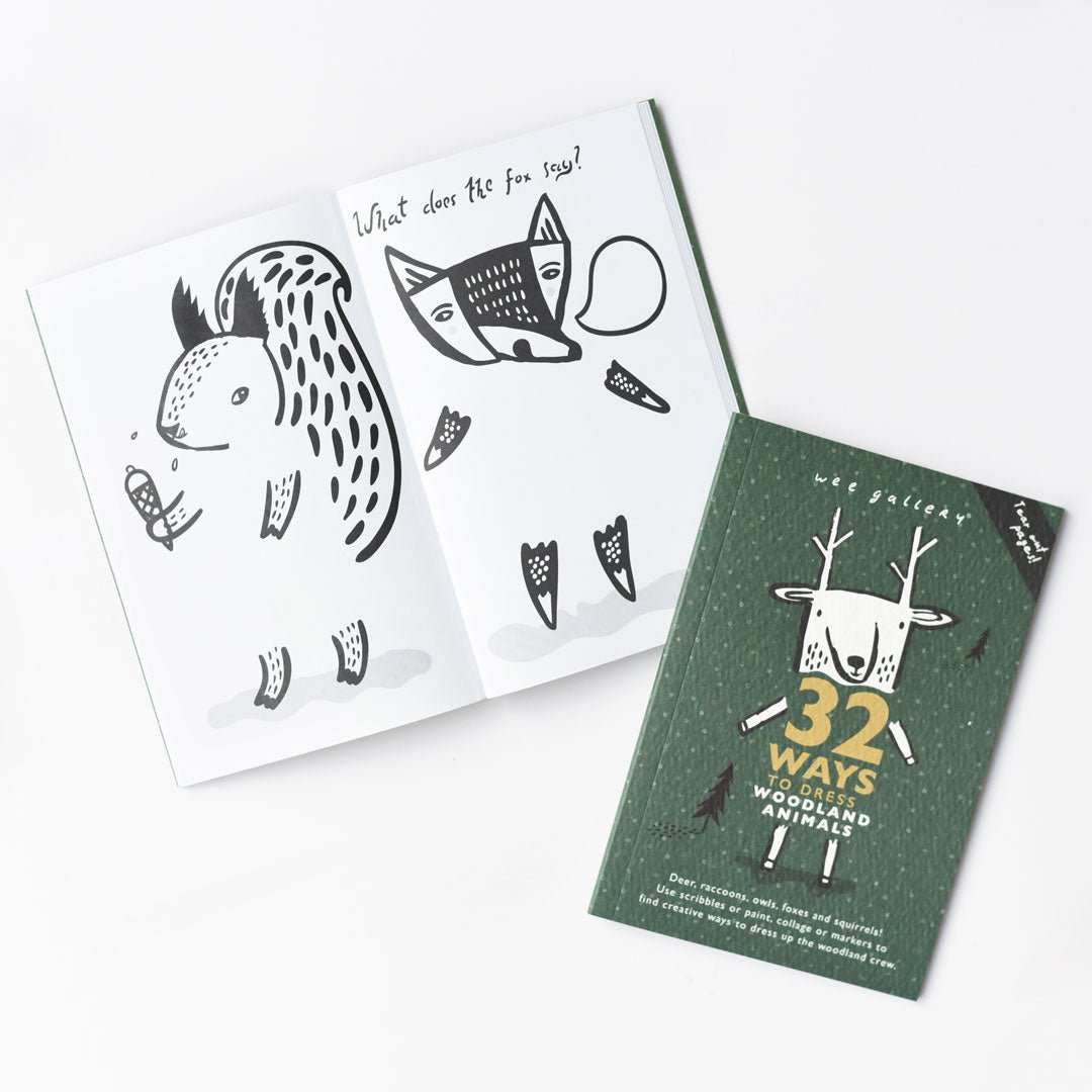 32 Ways to Dress Woodland Animals - Activity Book - The Nurturing Nook