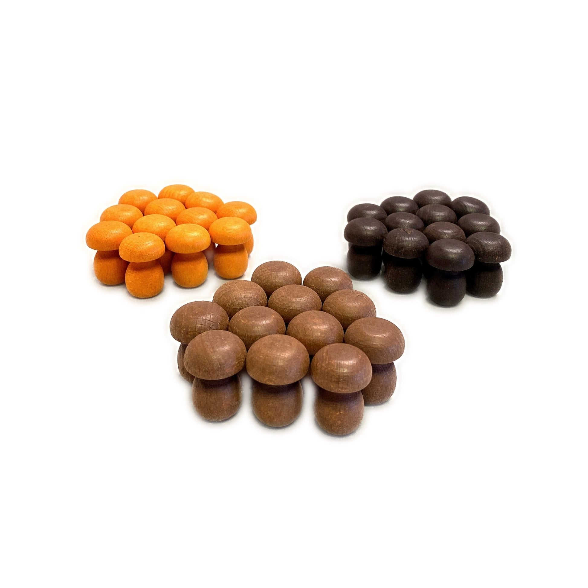 324 Pcs Mandala Loose Parts with Wooden Tray Open - ended Play Set - The Nurturing Nook