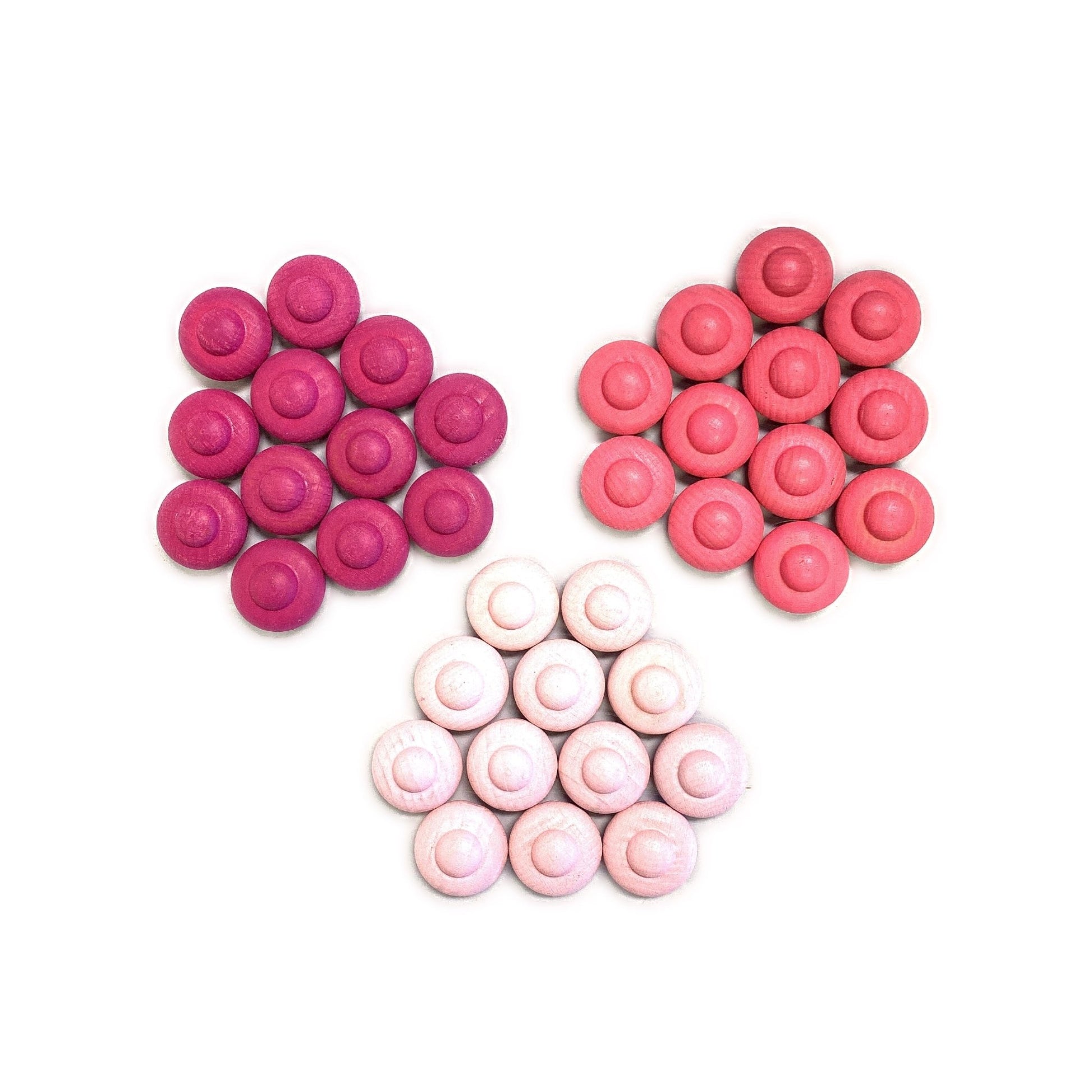 324 Pcs Mandala Loose Parts with Wooden Tray Open - ended Play Set - The Nurturing Nook