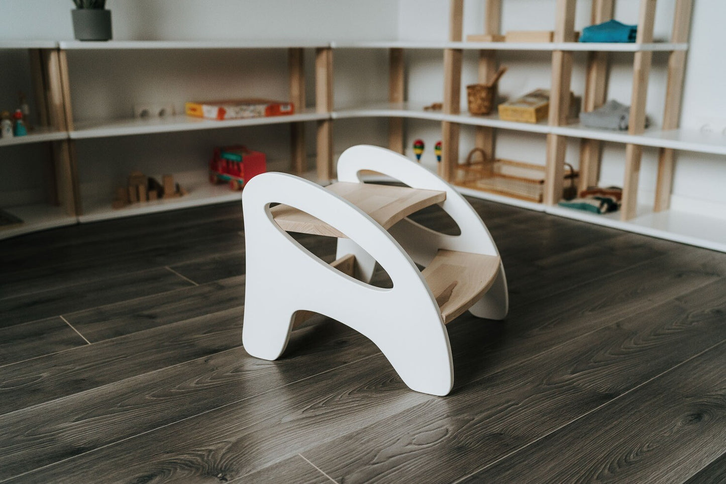 Montessori Wooden Step Stool