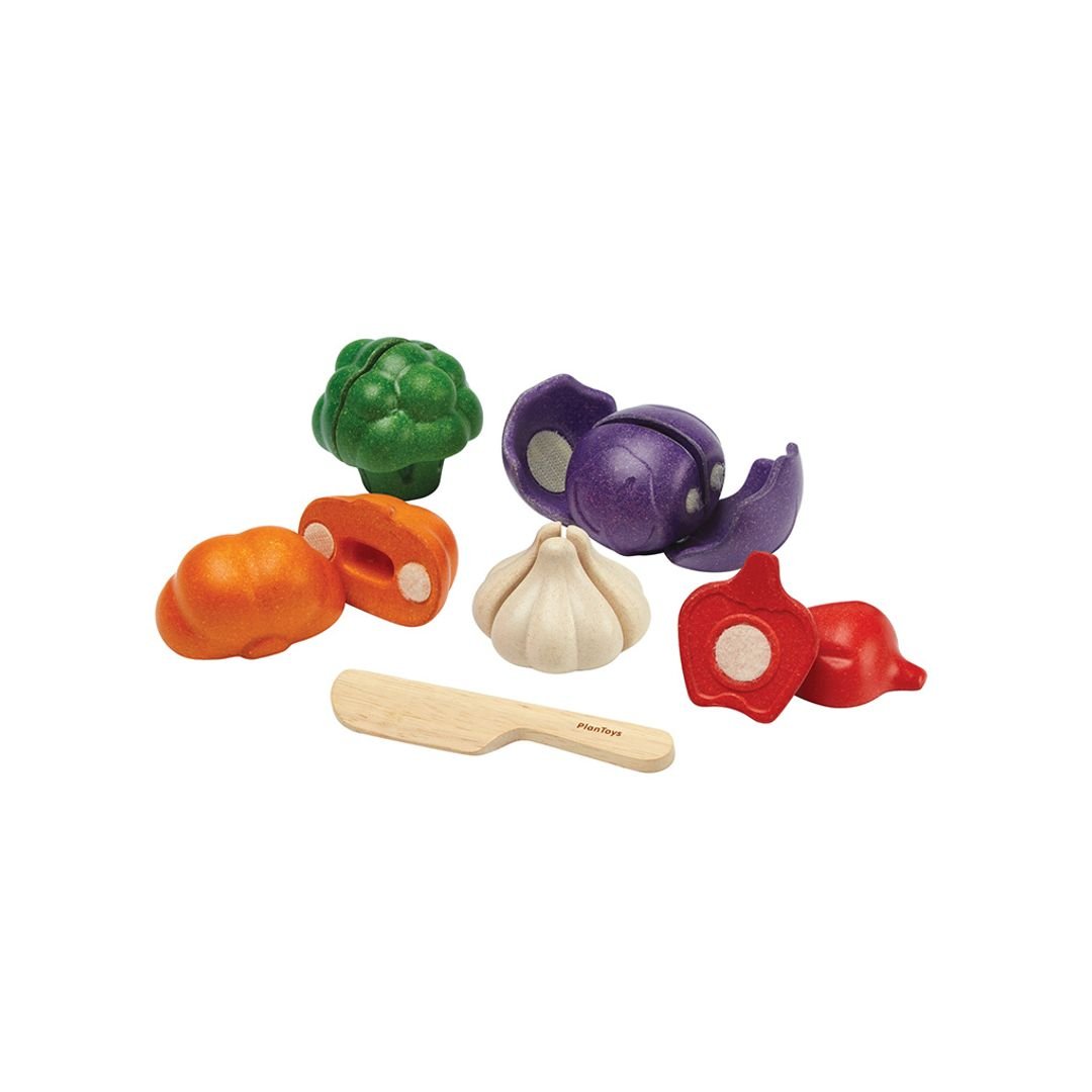 5 Colors Veggie Set - The Nurturing Nook