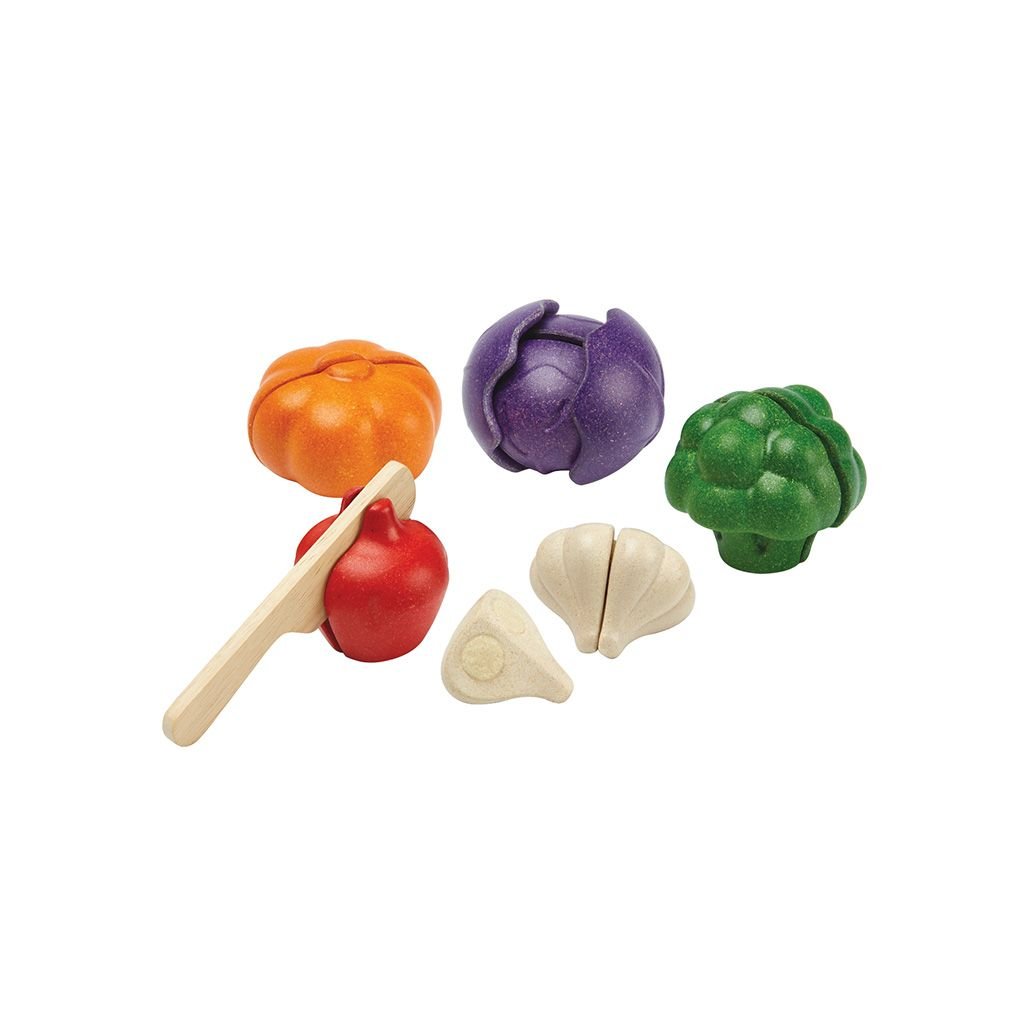 5 Colors Veggie Set - The Nurturing Nook