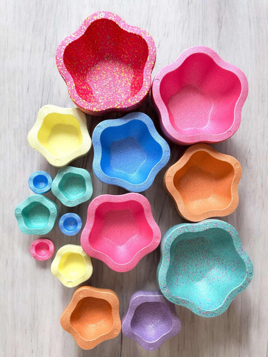 5 PCS Nesting Inside Star Stones Set - The Nurturing Nook