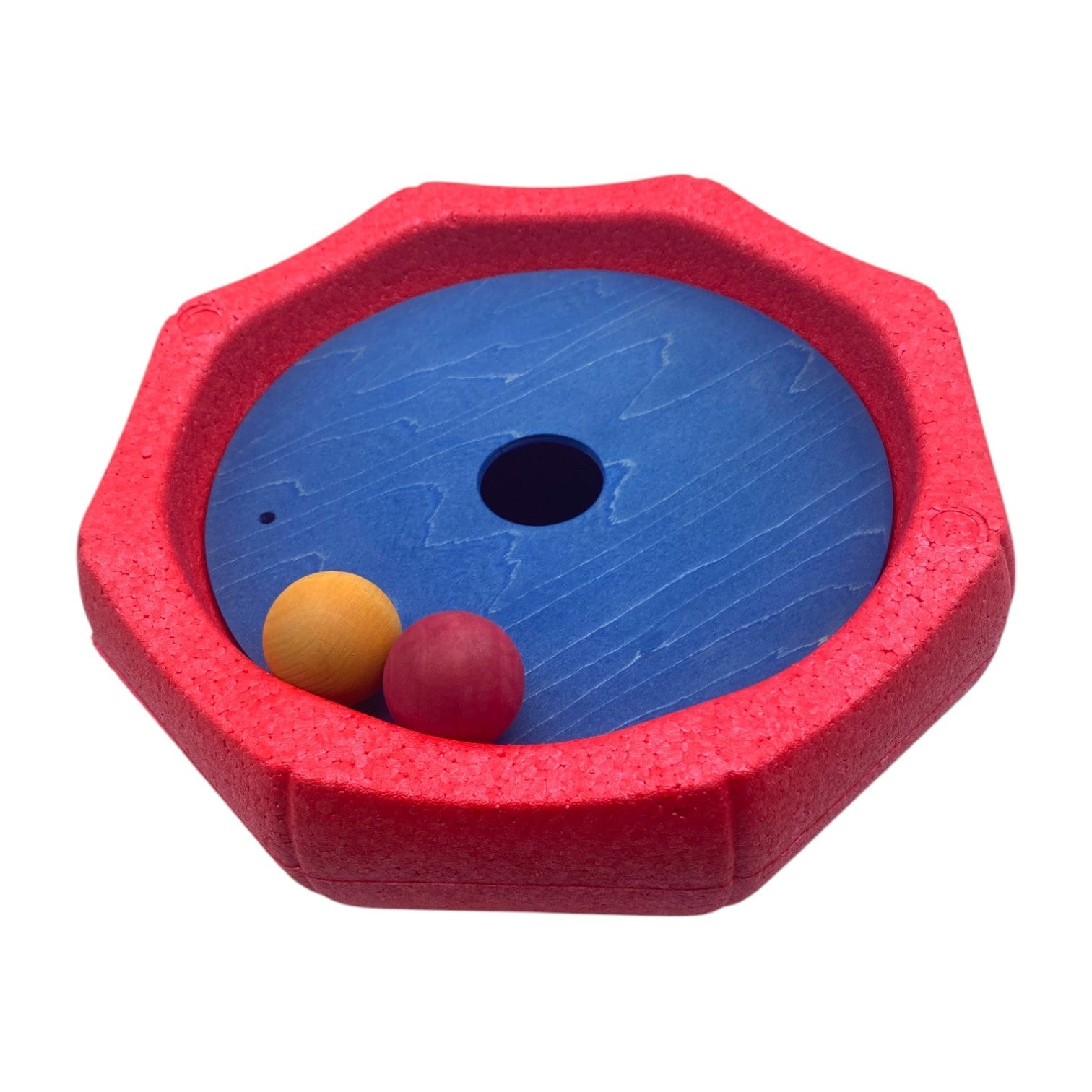 6 - Piece Rolling Discs Set for Stepping Stones – Includes 6 Wooden Balls in Varying Sizes - The Nurturing Nook