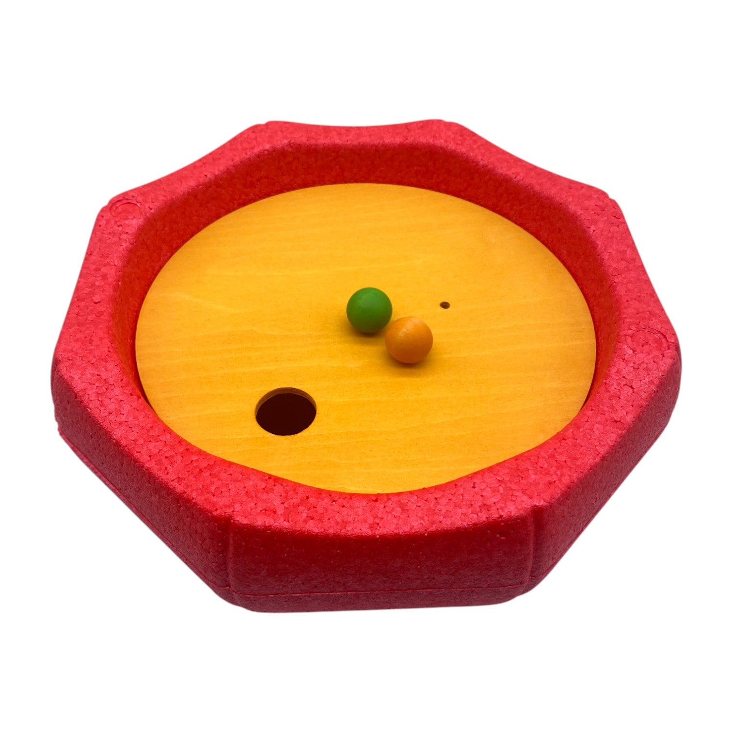 6 - Piece Rolling Discs Set for Stepping Stones – Includes 6 Wooden Balls in Varying Sizes - The Nurturing Nook