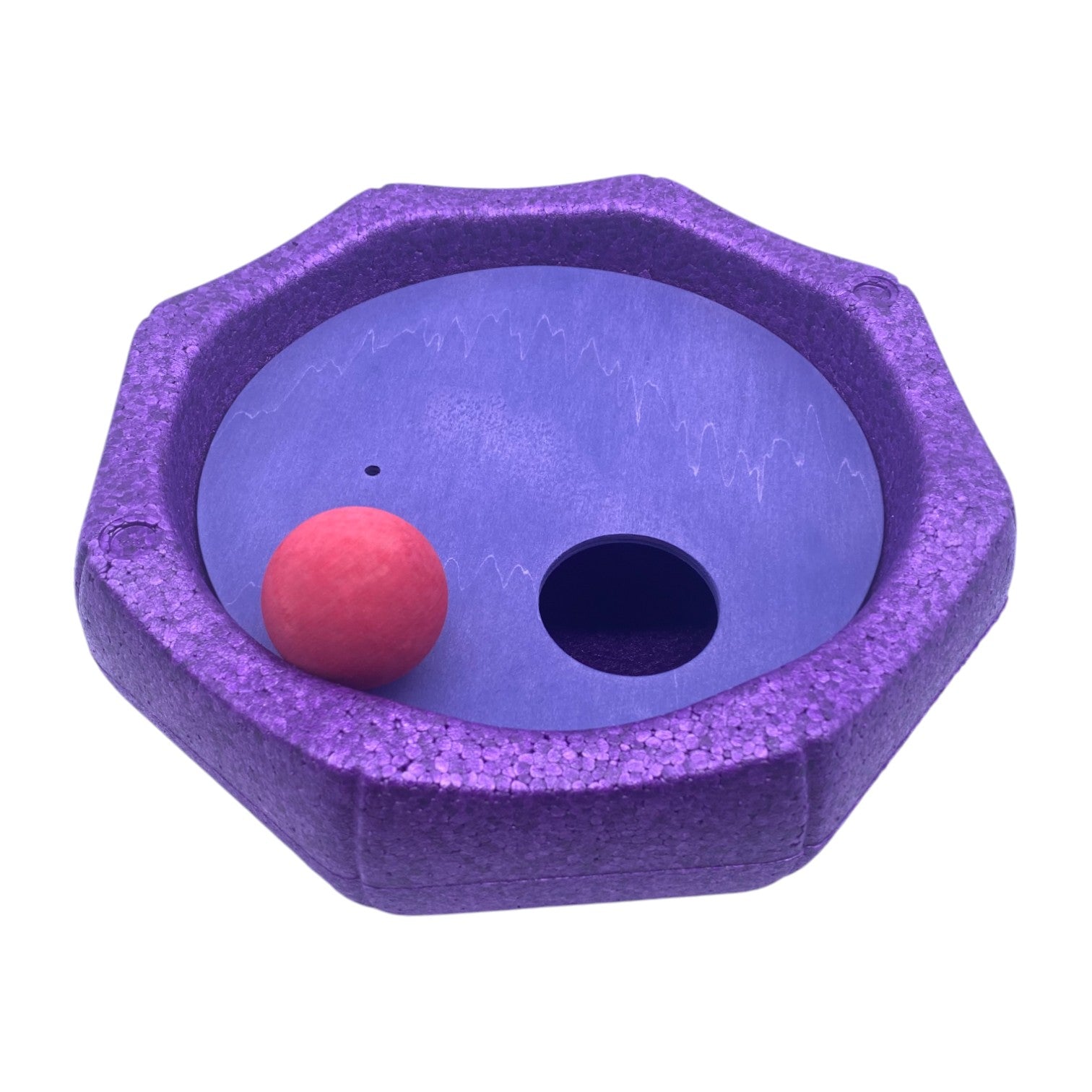 6 - Piece Rolling Discs Set for Stepping Stones – Includes 6 Wooden Balls in Varying Sizes - The Nurturing Nook