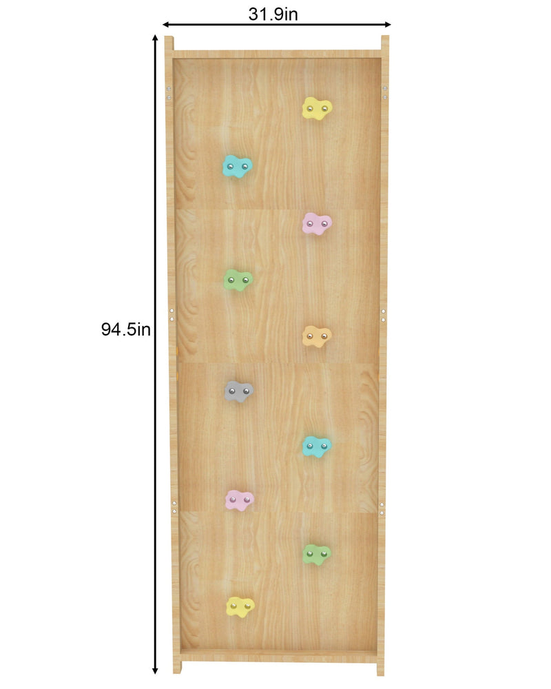 Walnut Modular Extension Panel Add-On Rock Wall Panel