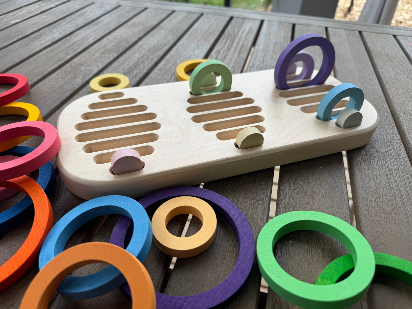Wooden Tray for Nest Rings