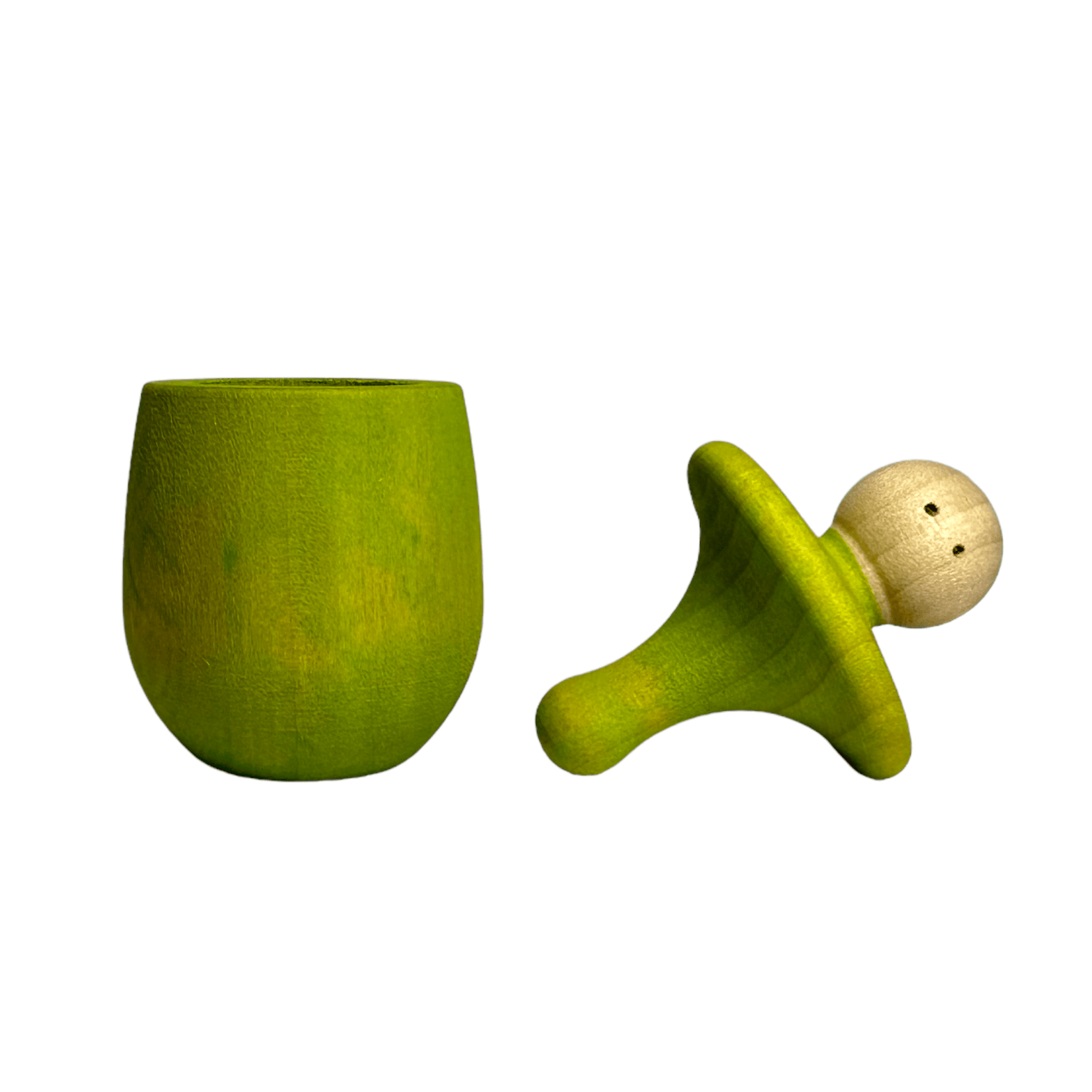 A set of 6 STAINED Little Thing Wooden Treasure Box in Stained Pastel/Macaron Colors - The Nurturing Nook