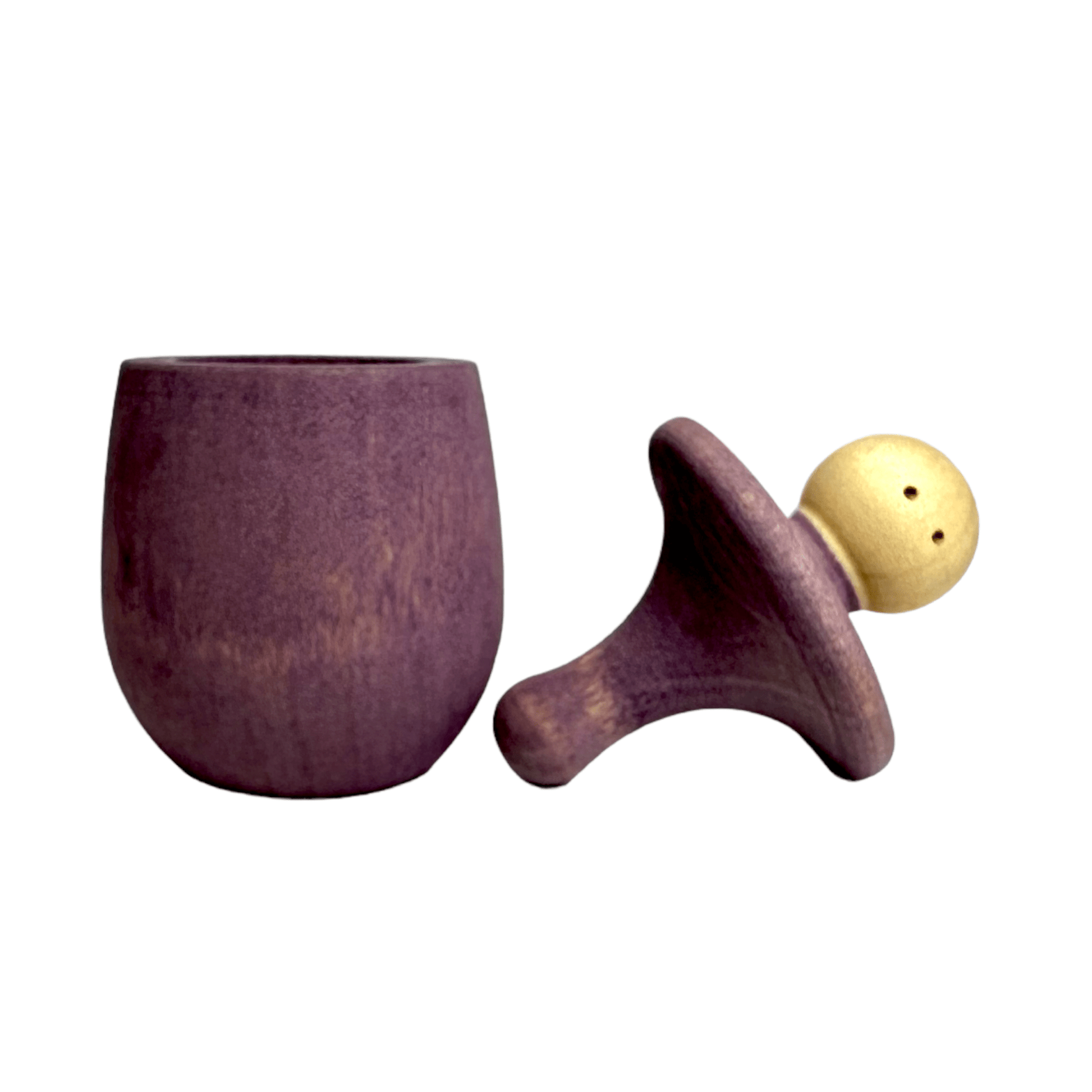 A set of 6 STAINED Little Thing Wooden Treasure Box in Stained Pastel/Macaron Colors - The Nurturing Nook