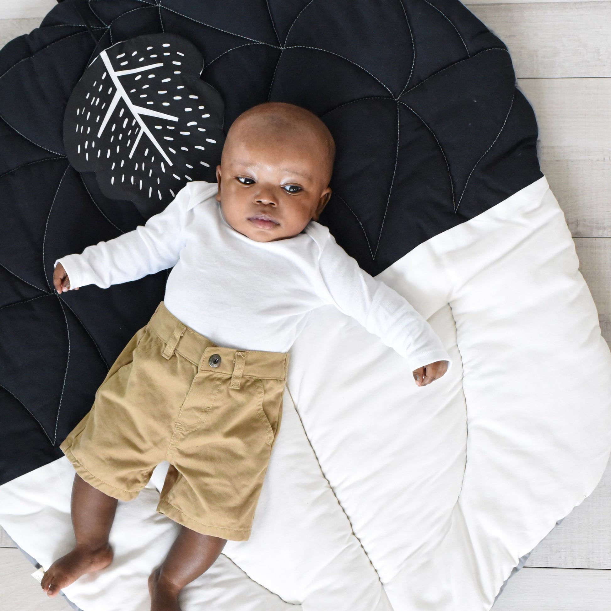 Acorn playmat – quilted sensory mat for babie - The Nurturing Nook