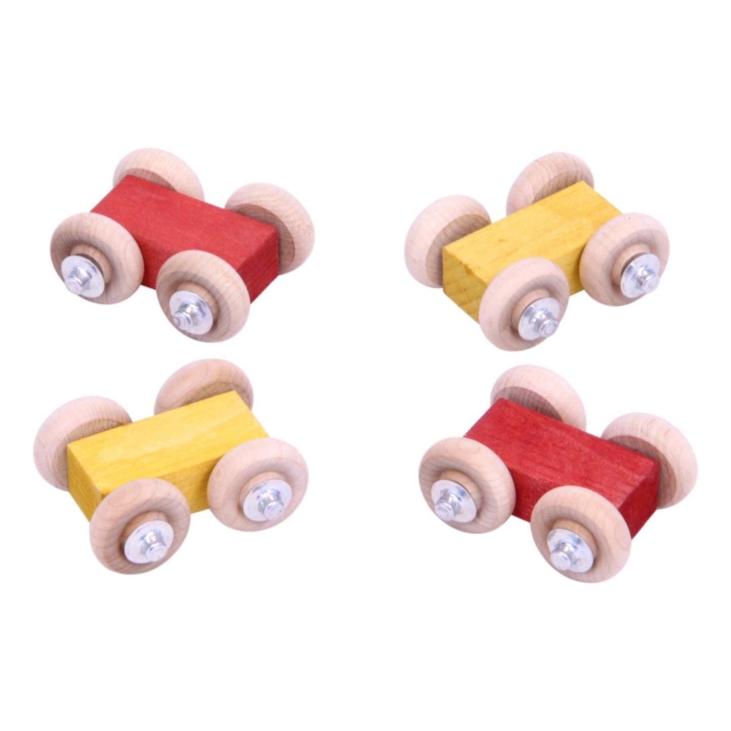Amish - made, Handcrafted wooden car roller racetrack action toy - The Nurturing Nook