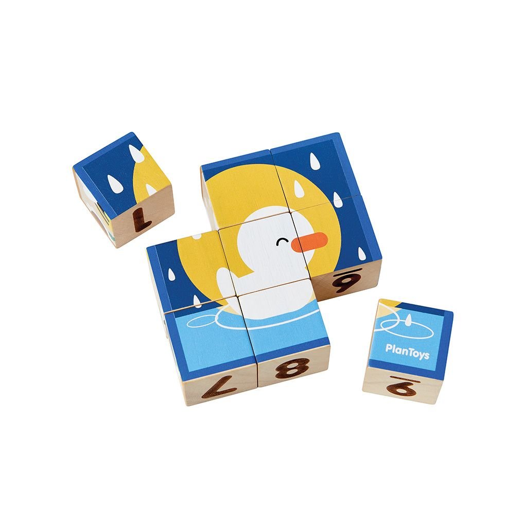 Animal Puzzle Cubes - The Nurturing Nook