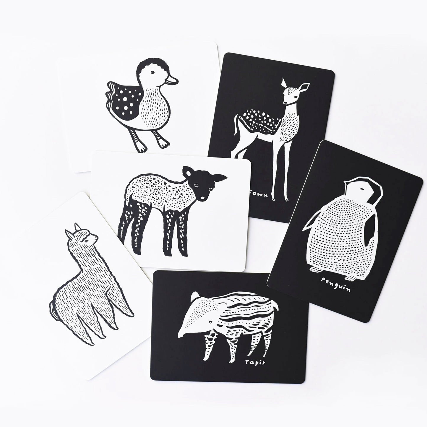 Art Cards for Baby - Baby Animals Collection - The Nurturing Nook