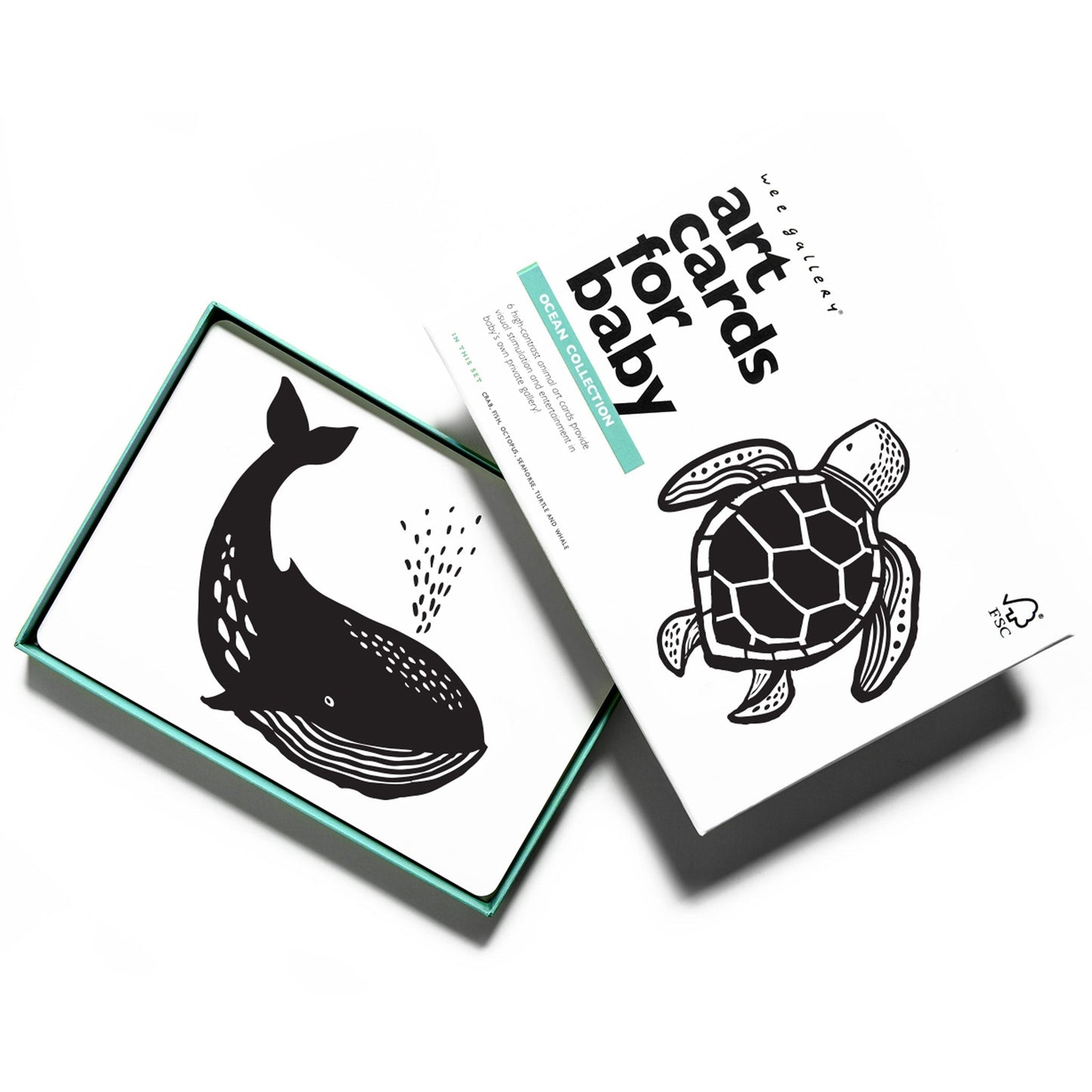 Art Cards for Baby - Ocean Collection - The Nurturing Nook