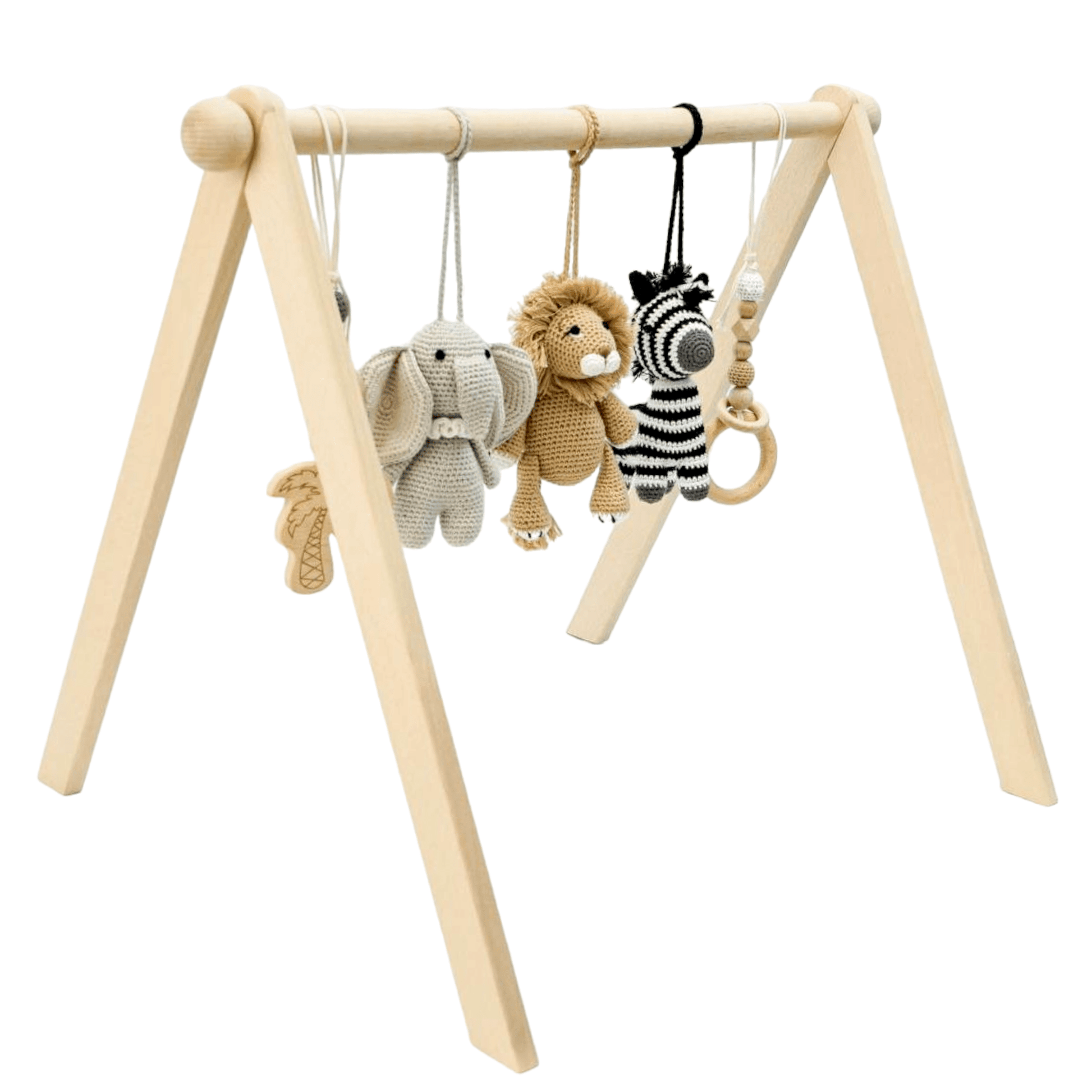 Baby Activity Gym & Crochet Toys - The Nurturing Nook