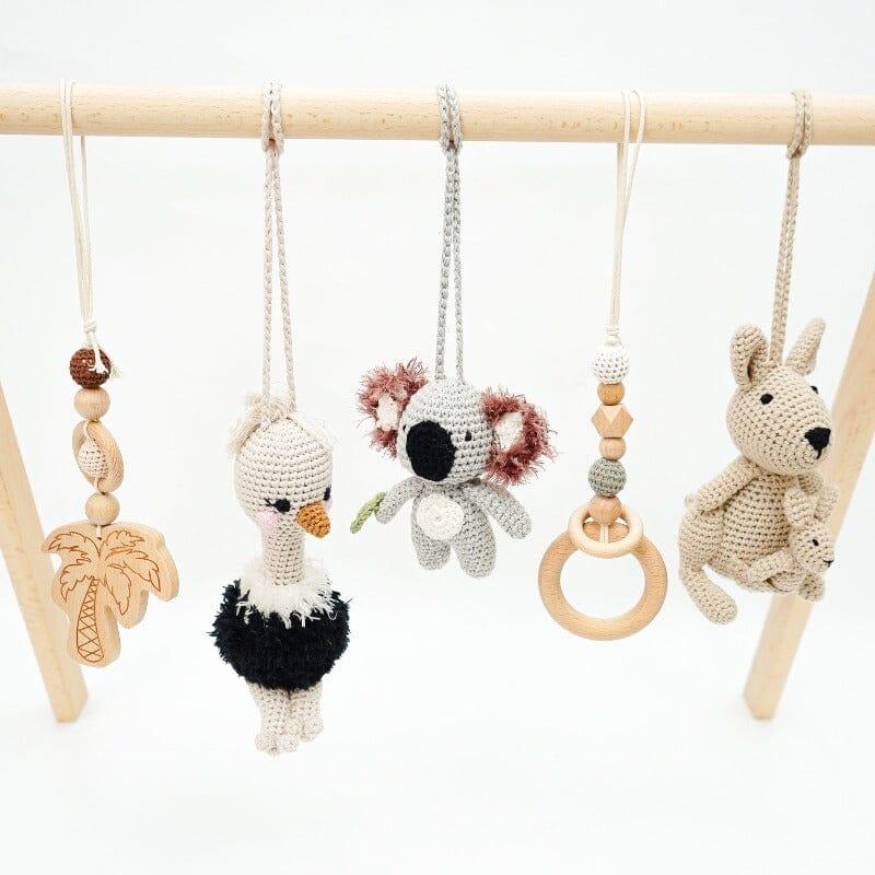 Baby Activity Gym & Crochet Toys - The Nurturing Nook