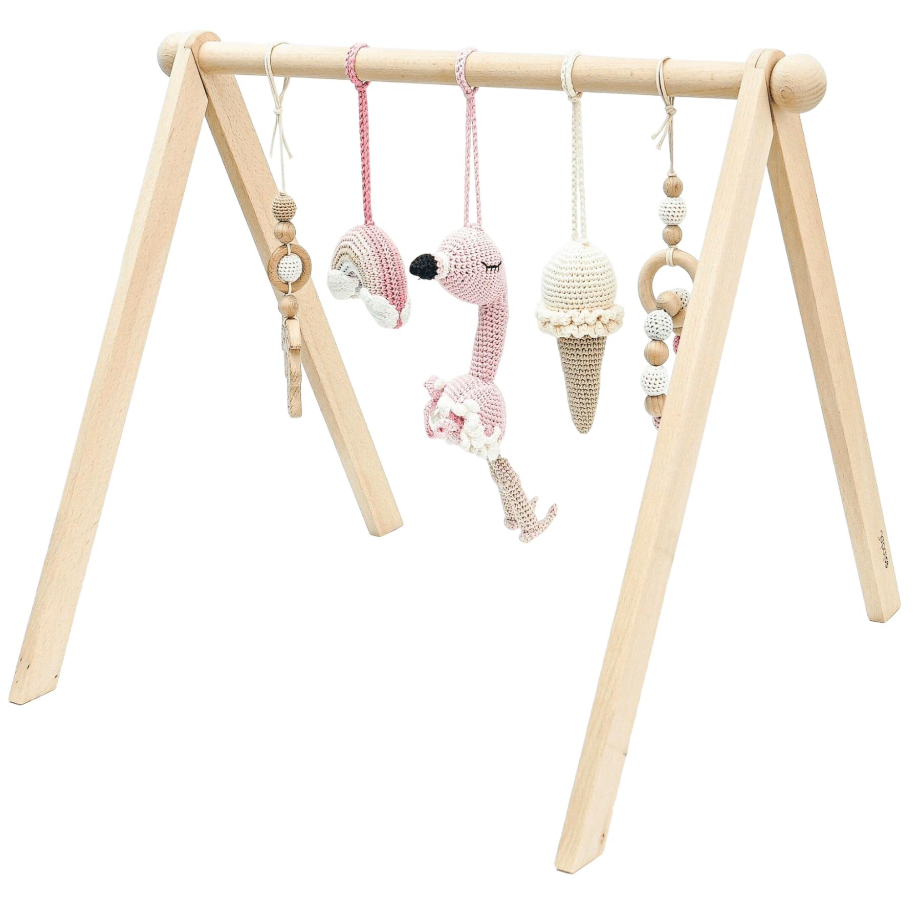 Baby Activity Gym & Crochet Toys - The Nurturing Nook