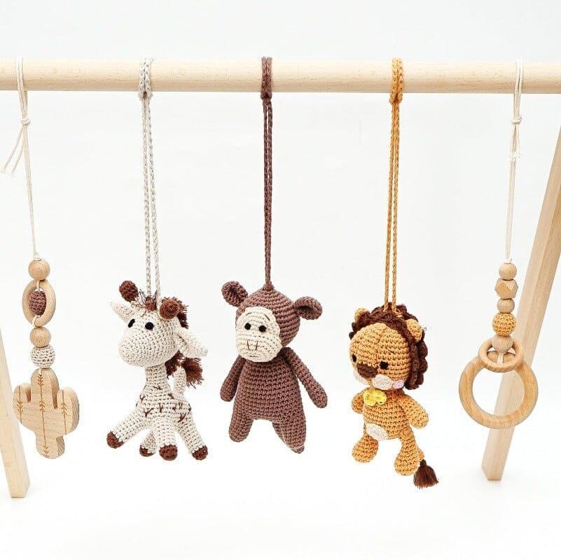 Baby Activity Gym & Crochet Toys - The Nurturing Nook