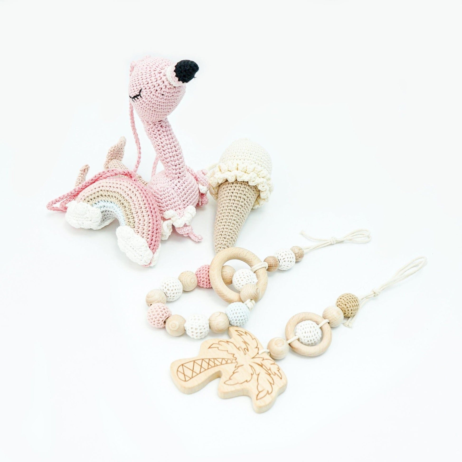 Baby Activity Gym & Crochet Toys - The Nurturing Nook