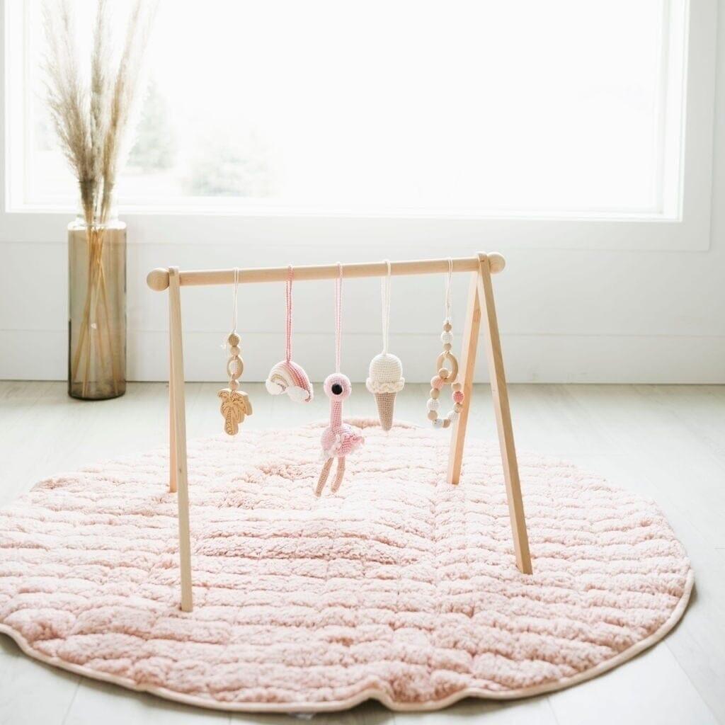 Baby Activity Gym & Crochet Toys - The Nurturing Nook