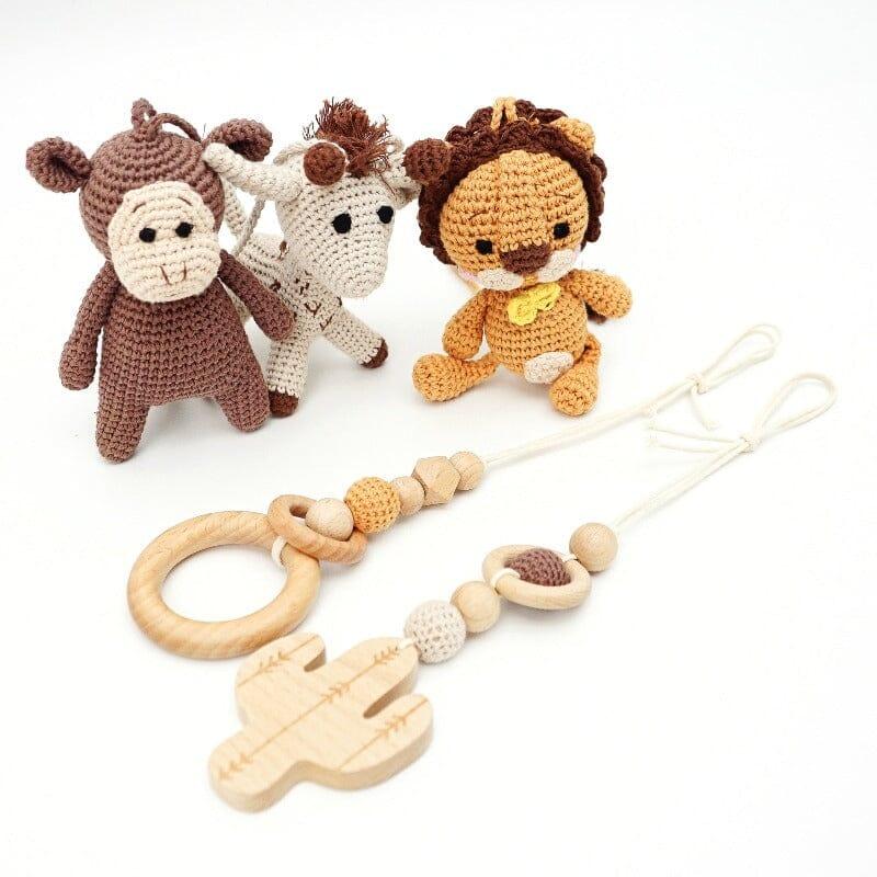 Baby Activity Gym & Crochet Toys - The Nurturing Nook