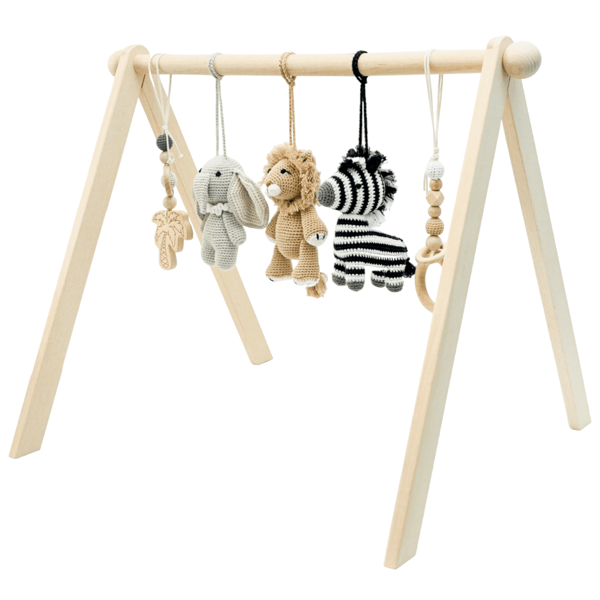 Baby Activity Gym & Crochet Toys - The Nurturing Nook