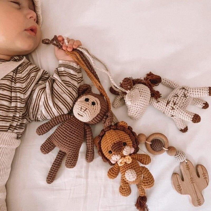 Baby Activity Gym & Crochet Toys - The Nurturing Nook