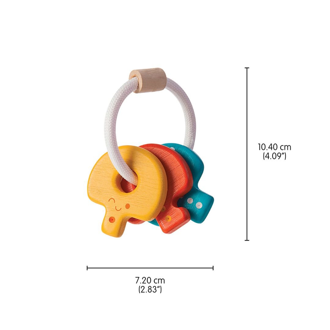 Baby Key Rattle - The Nurturing Nook