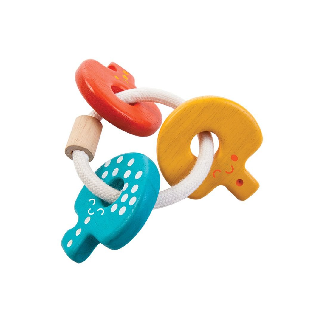 Baby Key Rattle - The Nurturing Nook