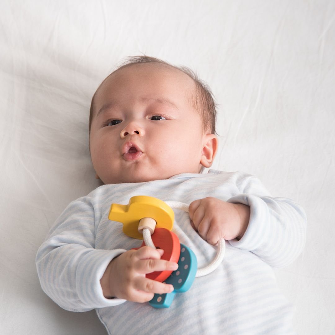 Baby Key Rattle - The Nurturing Nook