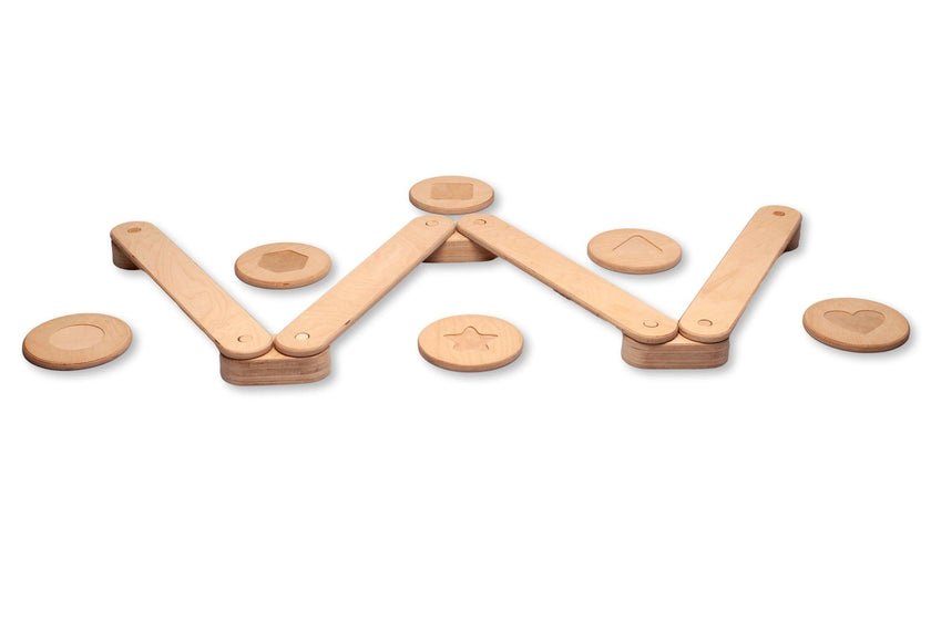 Balance Beam and Stepping Stones Set - The Nurturing Nook