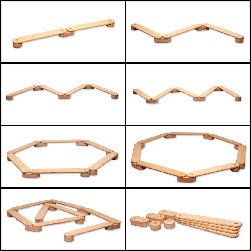 Balance Beam and Stepping Stones Set - The Nurturing Nook
