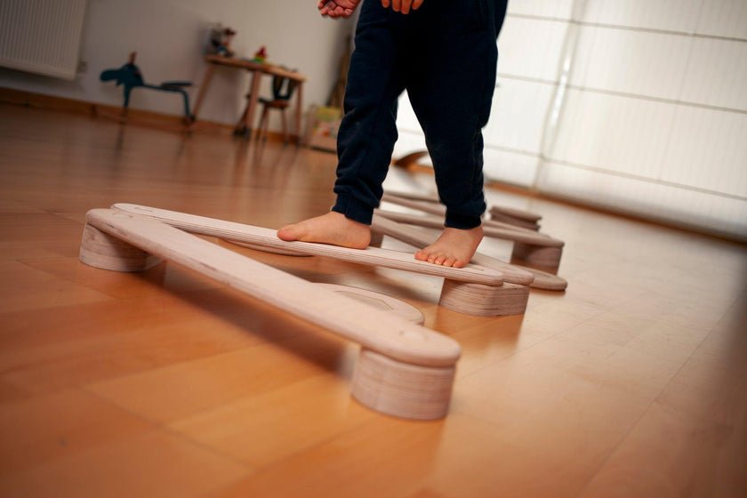 Balance Beam and Stepping Stones Set - The Nurturing Nook