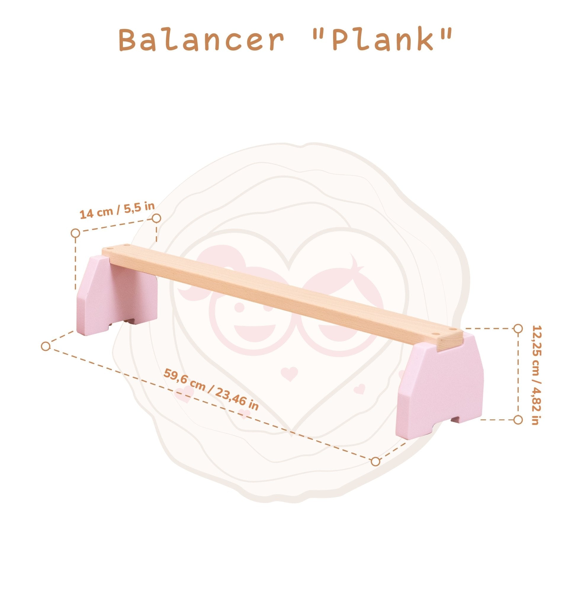 Balance beam set – modular planks or nogs (stackable design) - The Nurturing Nook
