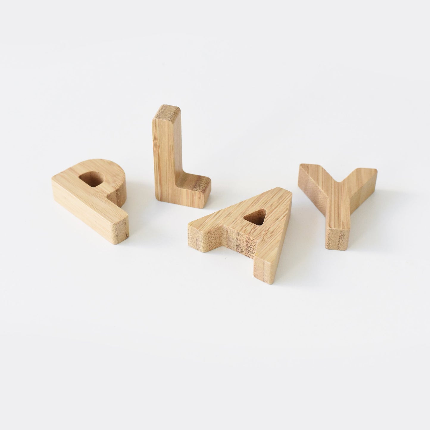 Bamboo alphabet set - The Nurturing Nook