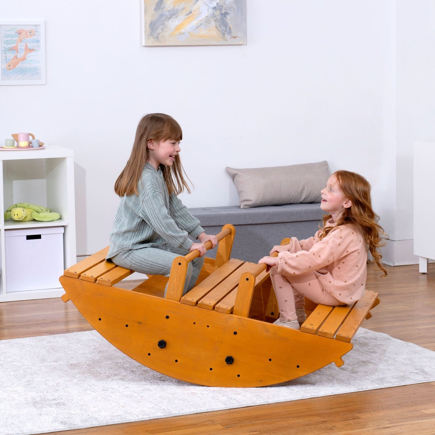Banyan jumbo outdoor rocker and climber playset - The Nurturing Nook