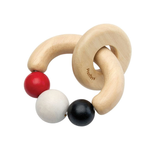Beads Rattle - High Contrast - The Nurturing Nook