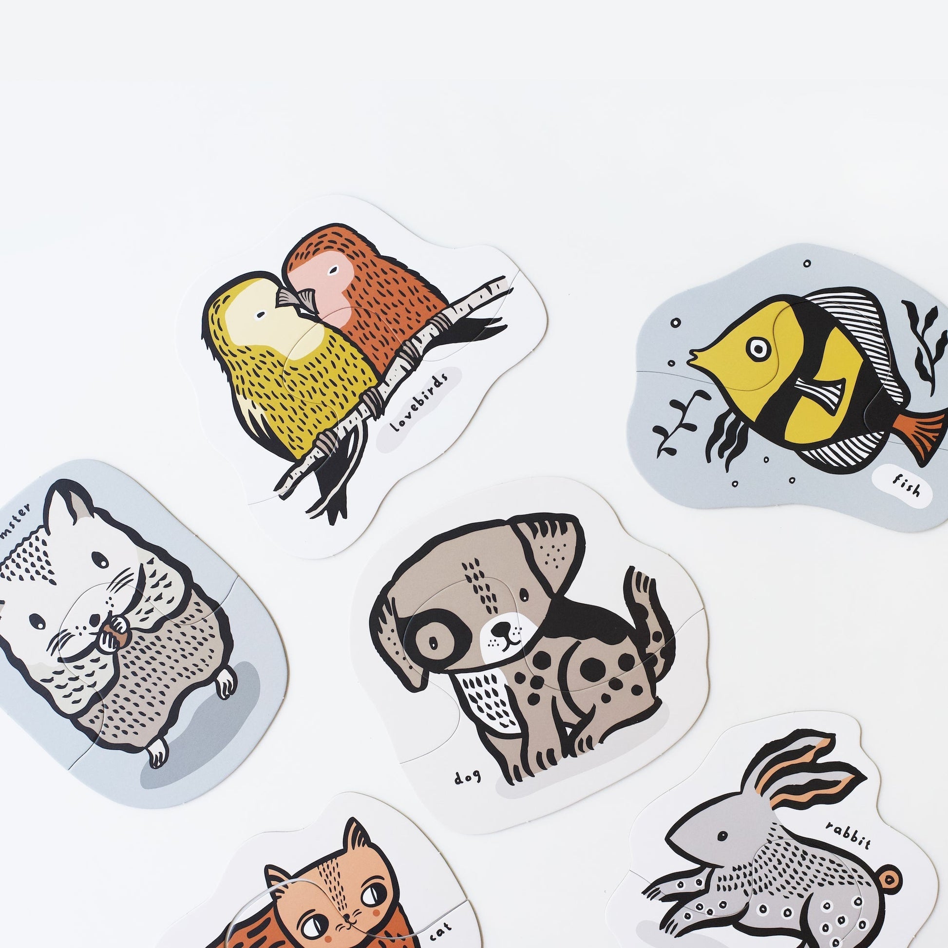 Beginner puzzles – adorable pets - The Nurturing Nook