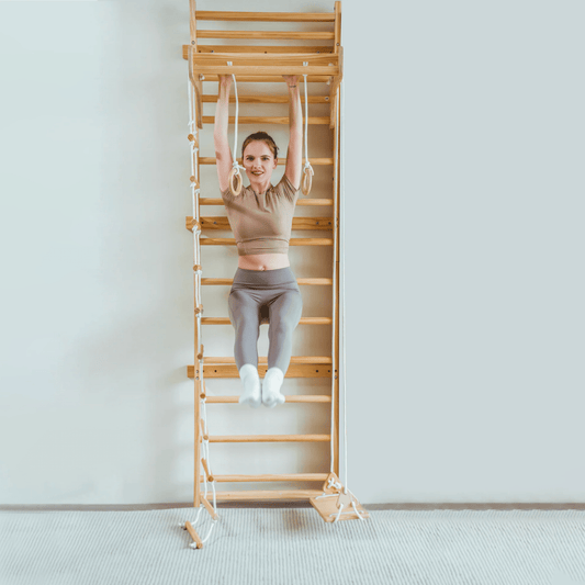 Betula Swedish wall ladder and climber - The Nurturing Nook