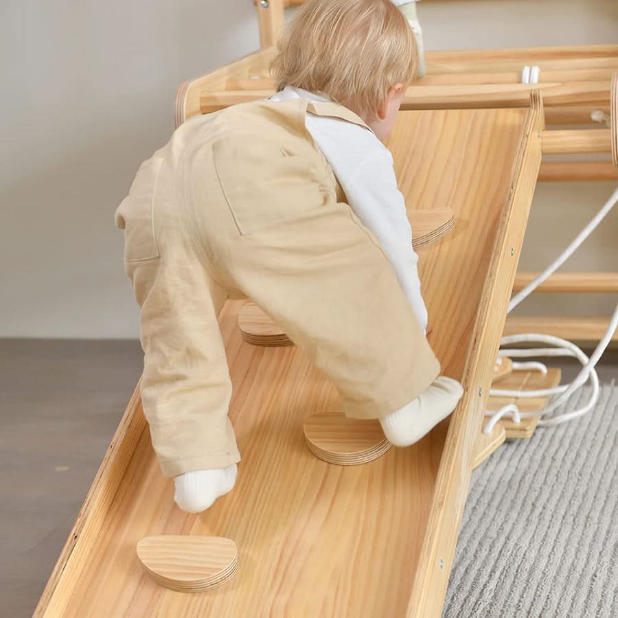 Betula Swedish wall ladder and climber - The Nurturing Nook