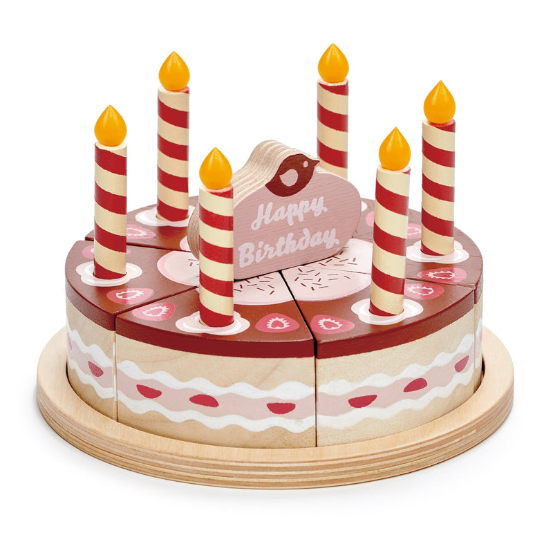 Tender Leaf wooden birthday party collection pretend playset