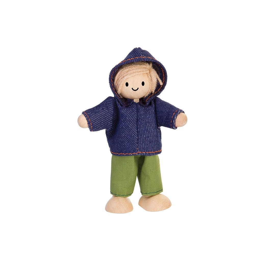 Boy Dollhouse Figure - Fair Skin Tone - The Nurturing Nook
