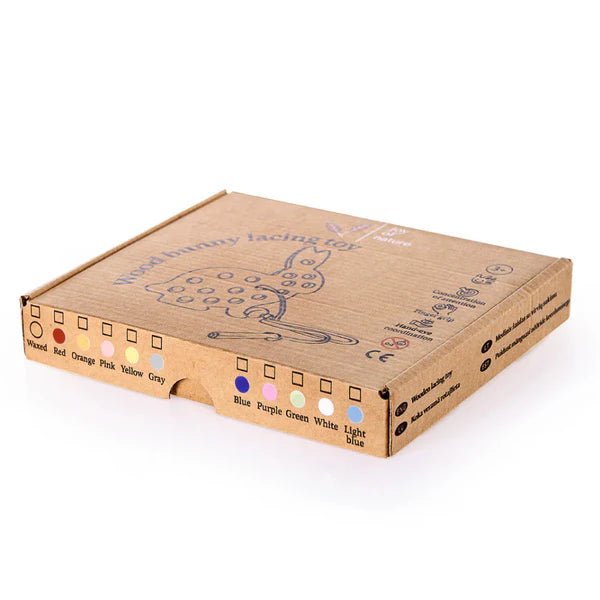 Bunny Lacing Toy - The Nurturing Nook