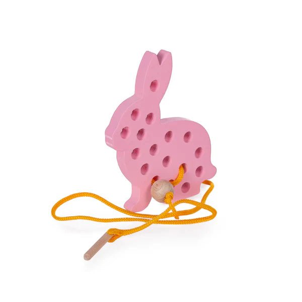 Bunny Lacing Toy - The Nurturing Nook